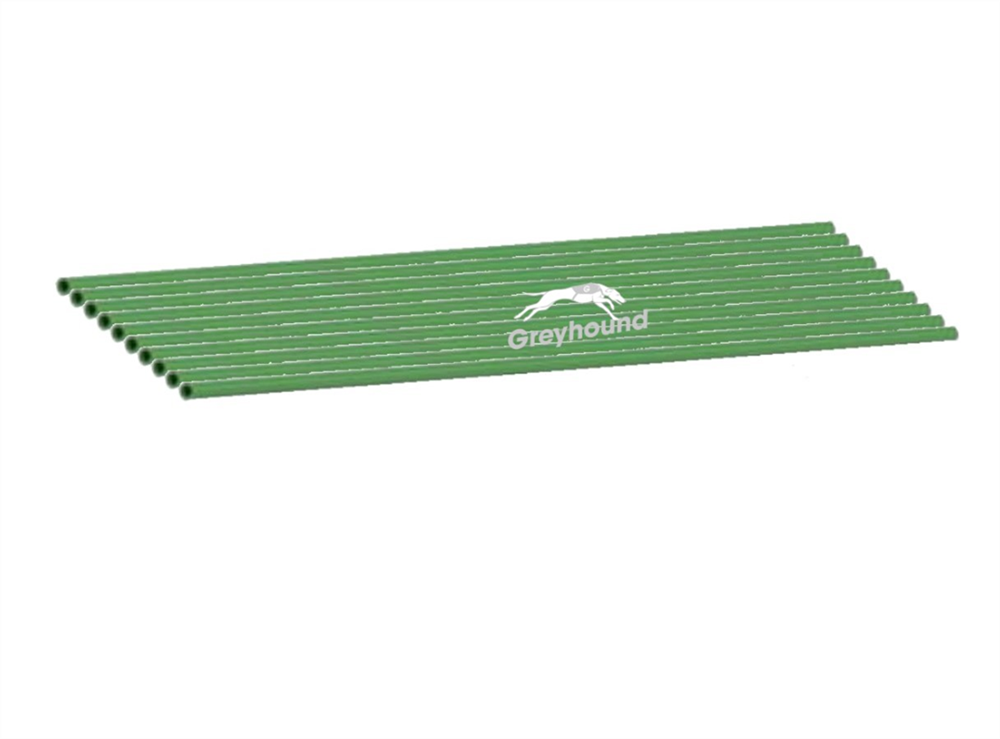 Picture of MicroTight Tubing Sleeve Green 0.025" x 0.015" (0.40mm) ID x 4cm (1.6")